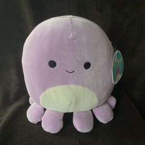8 inch Violet Octopus Squishmallow
